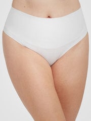 Корректирующие трусики-стринги Spanx из хлопка и модала 40052R, белые цена и информация | Нижнее корректирующее белье | 220.lv