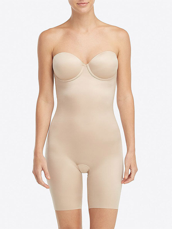 Spanx koriģējošs kostīms bez lencītēm 10156R, miesas krāsas цена и информация | Koriģējošā veļa | 220.lv