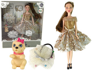 Кукла Эмили с бежевым щенком цена и информация | Игрушки для девочек | 220.lv