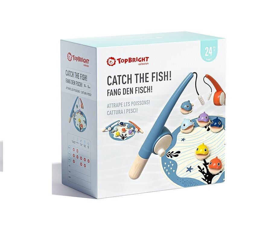 Aktivitāšu rotaļlieta Topbright Noķer zivis! цена и информация | Attīstošās rotaļlietas | 220.lv