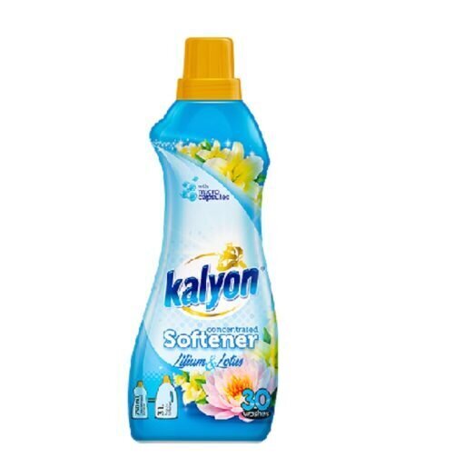 KALYON veļas mīkstinātājs-koncentrāts Lilija&Lotus, 750ml cena un informācija | Veļas mazgāšanas līdzekļi | 220.lv