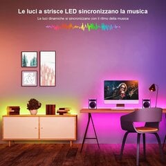 Светодиодная лента RGB, 30 метров цена и информация | Светодиодные ленты | 220.lv