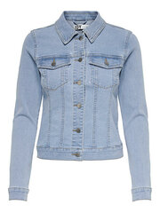 Женская джинсовая куртка JDYREMI 15281573 Light Blue Denim цена и информация | Женские пиджаки | 220.lv