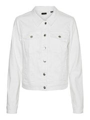 Женская джинсовая куртка VMWILD 10284492 Ярко-белый цена и информация | Женские пиджаки | 220.lv
