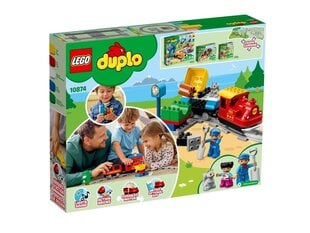 10874 LEGO Duplo tvaika vilciens cena un informācija | Konstruktori | 220.lv