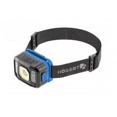 Прожектор на голову аккумуляторный 5Вт 120ЛМ, Hogert HT1E422 цена и информация | Фонарики | 220.lv