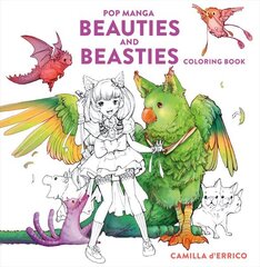 Pop Manga Beauties and Beasties Coloring Book цена и информация | Фантастика, фэнтези | 220.lv