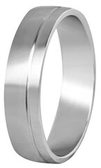 Мужское стальное обручальное кольцо Beneto  цена и информация | Мужские украшения | 220.lv