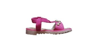 Босоножки для девочек, розовые цена и информация | Детские сандали | 220.lv
