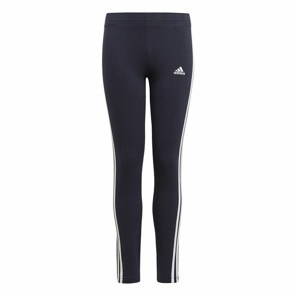 Sporta Legingi Adidas Essentials 3 Stripes Tumši Zils цена и информация | Bikses meitenēm | 220.lv