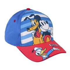 Bērnu cepure ar nagu Mickey Mouse Zils (51 cm) cena un informācija | Cepures, cimdi, šalles zēniem | 220.lv