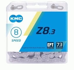 Цепь для стандартных и электровелосипедов KMC Z8 EPT, 114L цена и информация | Другие аксессуары для велосипеда | 220.lv
