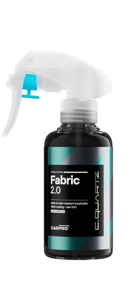 CQuartz Fabric 2.0 Auduma Keramiskais Pārklājums 100ml cena un informācija | Nanotehnoloģijas automašīnām | 220.lv