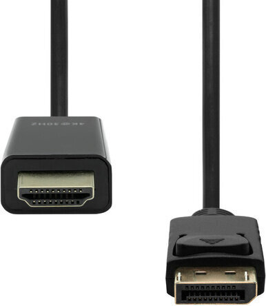 Fujtech, DP/HDMI, 3 m cena un informācija | Kabeļi un vadi | 220.lv