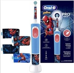 Oral-B Vitality Pro Kids 3+ Spiderman cena un informācija | Elektriskās zobu birstes | 220.lv