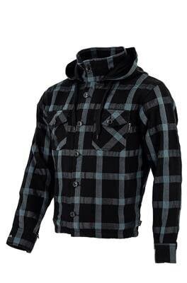 Vīriešu moto jaka Richa Lumber Hoodie, melna cena un informācija | Moto jakas | 220.lv