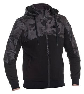 Vīriešu moto jaka Richa Titan Core Hoodie, melna cena un informācija | Moto jakas | 220.lv