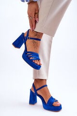 Sandales sievietēm Verda 24605-H, zilas cena un informācija | Sieviešu sandales | 220.lv
