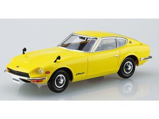 Сборная модель Aoshima - The Snap Kit Nissan S30 Fairlady Z / Yellow, 1/32, 06257 цена и информация | Конструкторы и кубики | 220.lv