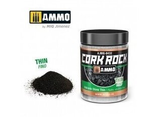 Гранулы Ammo Mig Cork Rock Volcanic Thin цена и информация | Принадлежности для рисования, лепки | 220.lv