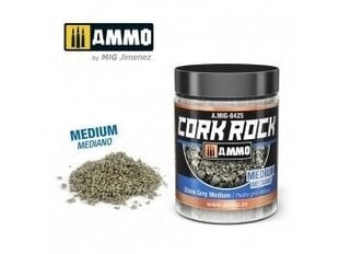 Granulas Ammo Mig Stone Grey Medium, 100 ml cena un informācija | Modelēšanas un zīmēšanas piederumi | 220.lv