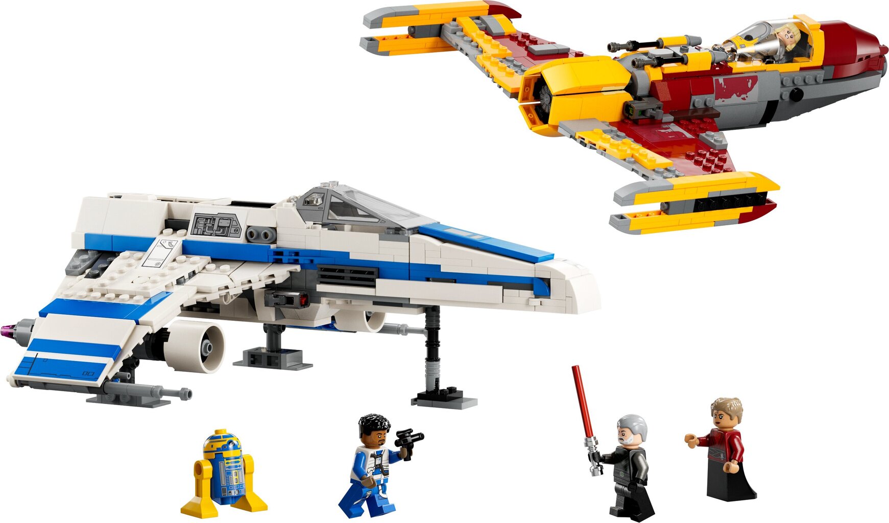 75364 LEGO® Star Wars Jaunās republikas E-Wing™ pret Shin Hati Starfighter™ cena un informācija | Konstruktori | 220.lv