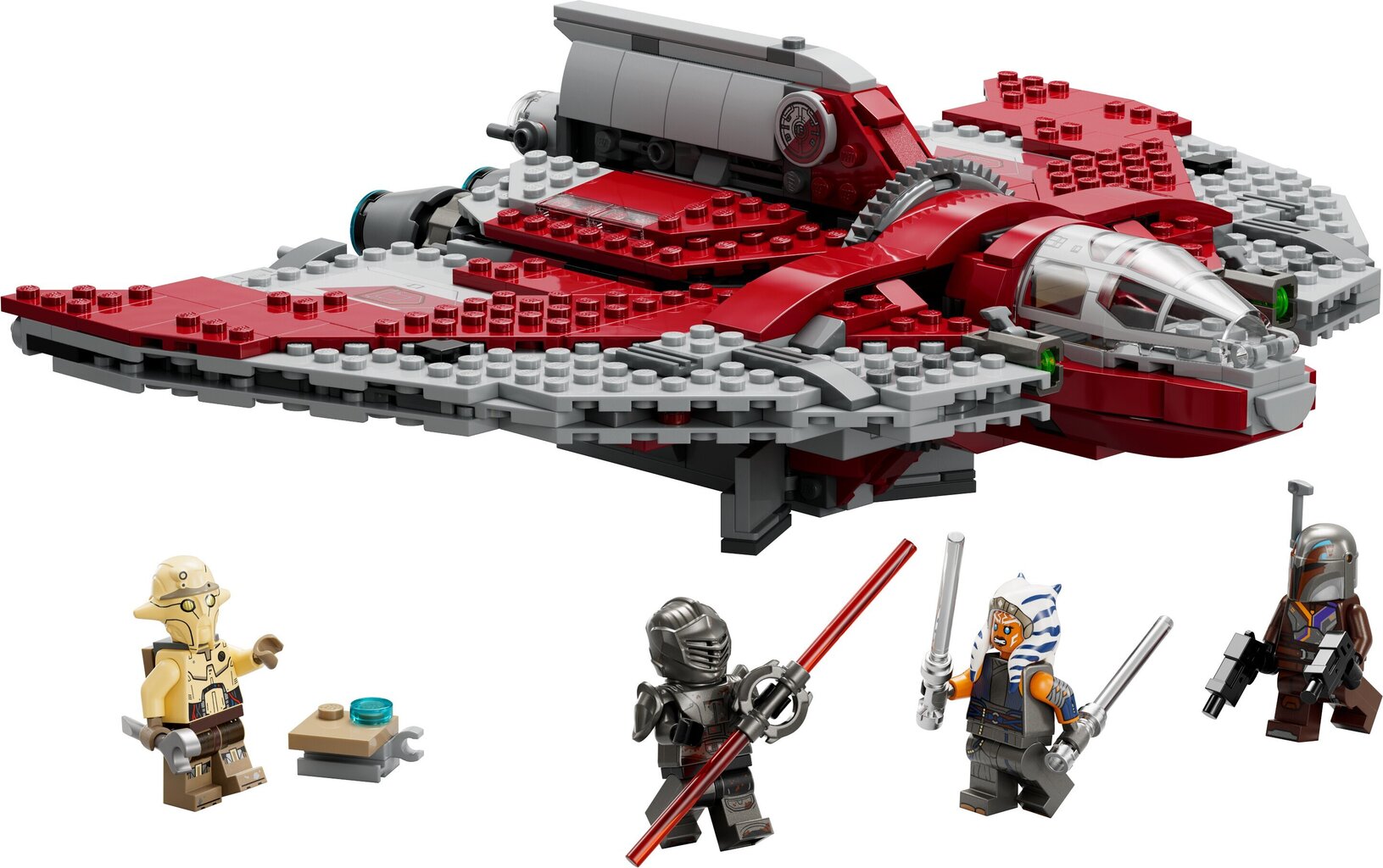 75362 LEGO® Star Wars Ahsoka Tano džedu gaisa kuģis T-6 цена и информация | Konstruktori | 220.lv