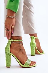Sandales sievietēm 24763-H, zaļas цена и информация | Женские сандалии Libra Pop, чёрные | 220.lv