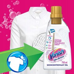 Vanish Oxi Action audumu traipu tīrītājs želeja 750 ml x2 cena un informācija | Veļas mazgāšanas līdzekļi | 220.lv