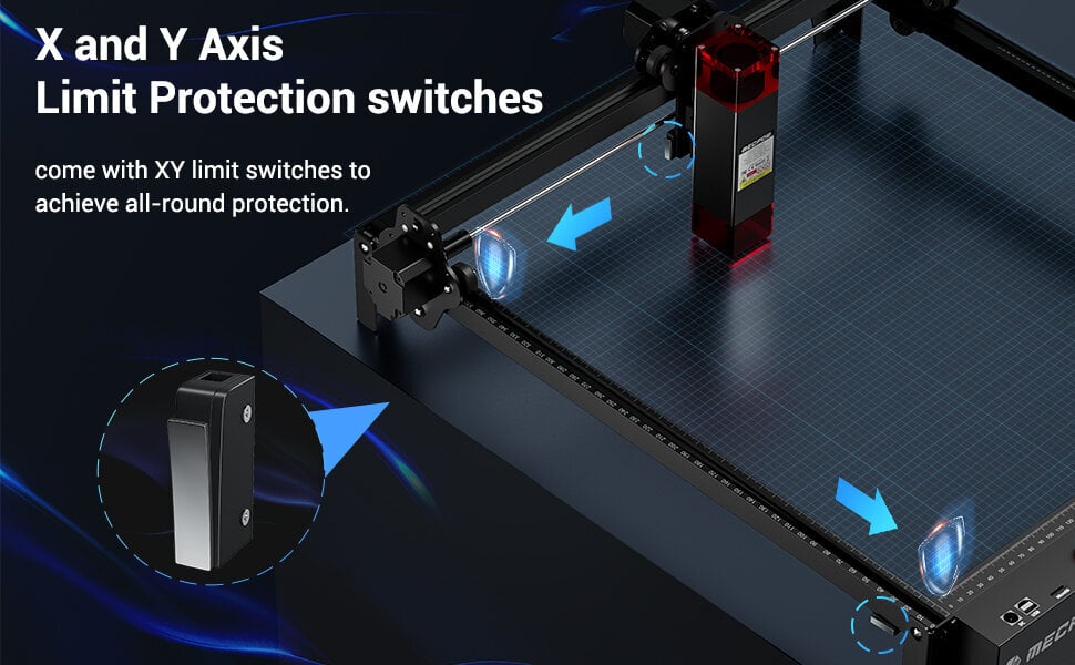 Lāzergravēšanas/griešanas mašīna Mecpow X3 Pro 10W цена и информация | Zāģi, ripzāģi | 220.lv