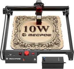 Станок для лазерной гравировки и резки Mecpow X3 Pro 10W цена и информация | Пилы, циркулярные станки | 220.lv