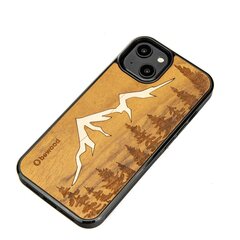 Чехол Bewood Mountains Imbuia Wooden для Apple iPhone 14, коричневый цена и информация | Чехлы для телефонов | 220.lv