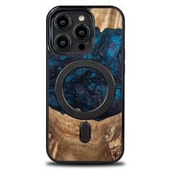 Чехол Bewood Unique Wood and Resin для Apple iPhone 14, зеленый цена и информация | Чехлы для телефонов | 220.lv