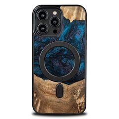 Чехол Bewood Unique Wood and Resin для Apple iPhone 14 Pro Max, синий цена и информация | Чехлы для телефонов | 220.lv