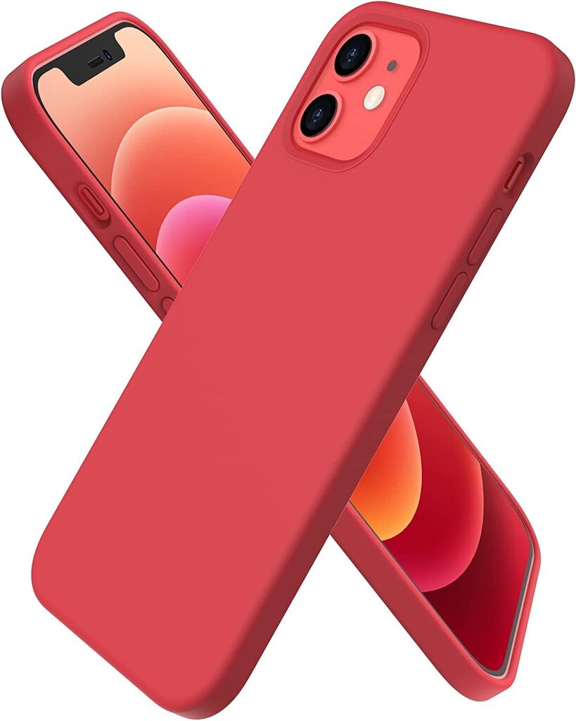 Maciņš Liquid Silicone 1.5mm Xiaomi Redmi 12/Redmi Note 12R sarkans цена и информация | Telefonu vāciņi, maciņi | 220.lv