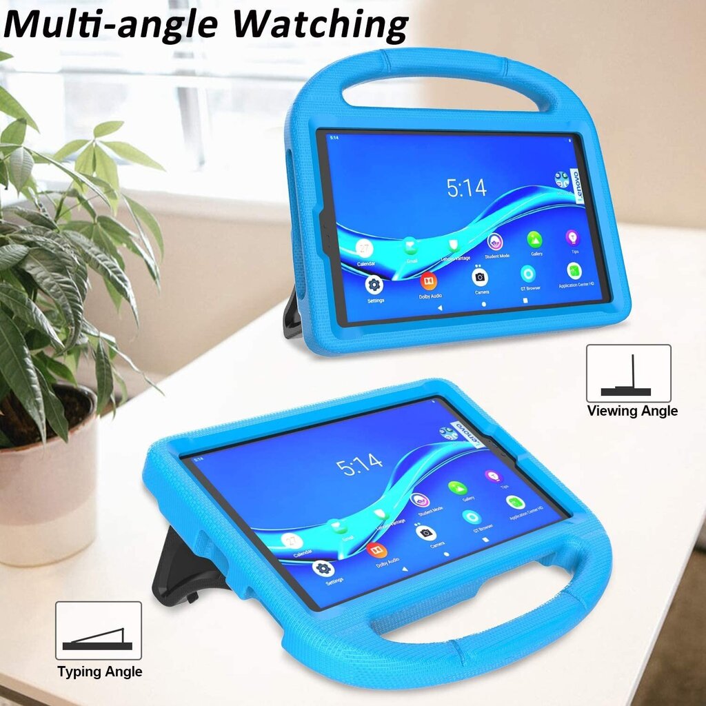 Maciņš Shockproof Kids Samsung Tab A9 Plus 11.0 tumši zils cena un informācija | Somas, maciņi | 220.lv