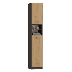 Шкаф для ванной комнаты Top E Shop Marbela, коричневый/серый цена и информация | Шкафчики для ванной | 220.lv