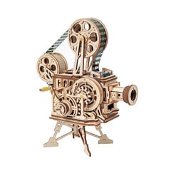 ROKR Vitascope Movie Projector 3D Wooden Puzzle LK601 цена и информация | Пазлы | 220.lv