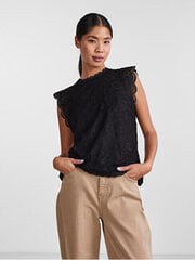 Женская черная повседневная блузка цена и информация | Женские блузки, рубашки | 220.lv