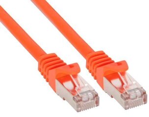 InLine 72505O, RJ45 CAT5e SF/UTP, 5 m cena un informācija | Kabeļi un vadi | 220.lv