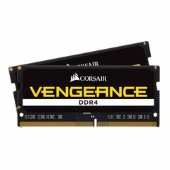 Corsair SO-DIMM Vengeance DDR4, 8GB, 2400MHz, CL16 (CMSX8GX4M1A2400C16) цена и информация | Оперативная память (RAM) | 220.lv