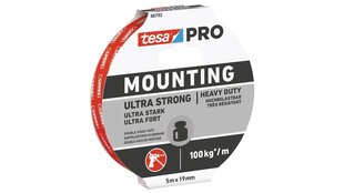 Divpusēja līmlente Tesa Ultra Strong 5 mx19 mm cena un informācija | Tesa Mājai un remontam | 220.lv