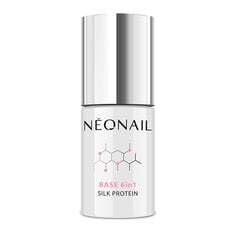 Гибридный лак для ногтей Neonail Base 6 in1 Silk Protein, 7,2 мл цена и информация | Лаки для ногтей, укрепители | 220.lv