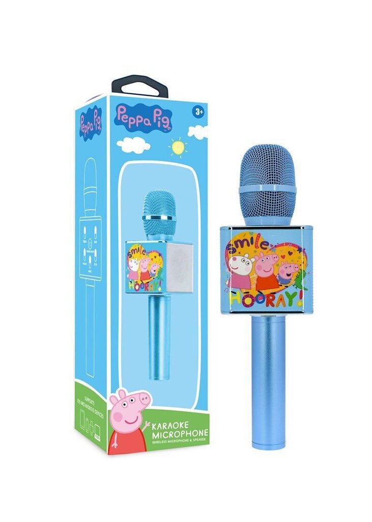 OTL Karaoke Peppa Pig cena un informācija | Mikrofoni | 220.lv