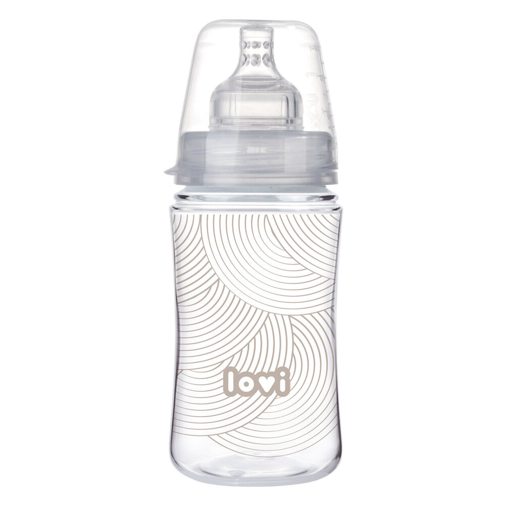Pudele Lovi, 250 ml, 3 mēneši+ cena un informācija | Bērnu pudelītes un to aksesuāri | 220.lv