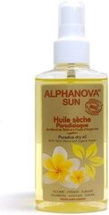 Sausā ķermeņa eļļa Alphanova Sun Bio, 125 ml cena un informācija | Sauļošanās krēmi | 220.lv