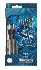 Šautriņu komplekts Assassin Darts Steeltip W 80, 3x22 g cena un informācija | Šautriņmešana, dārts | 220.lv