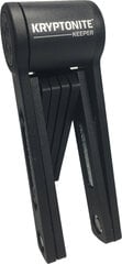 Velosipēda slēdzene Kryptonite Keeper Mini, 14,5 x 4,8 cm, melna цена и информация | Замки для велосипеда | 220.lv