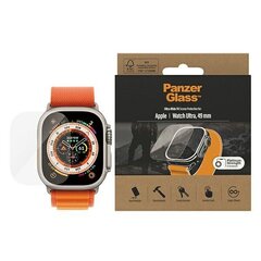 PanzerGlass Ultra-Wide Fit Apple Watch Ultra 49mm Screen Protection Platinium Strength 3680 цена и информация | Аксессуары для смарт-часов и браслетов | 220.lv