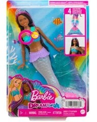 Кукла Барби Бруклинская русалка с мерцающими огнями цена и информация | Игрушки для девочек | 220.lv